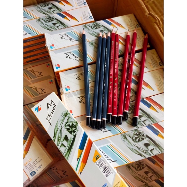 Hộp chì thiên long 2B