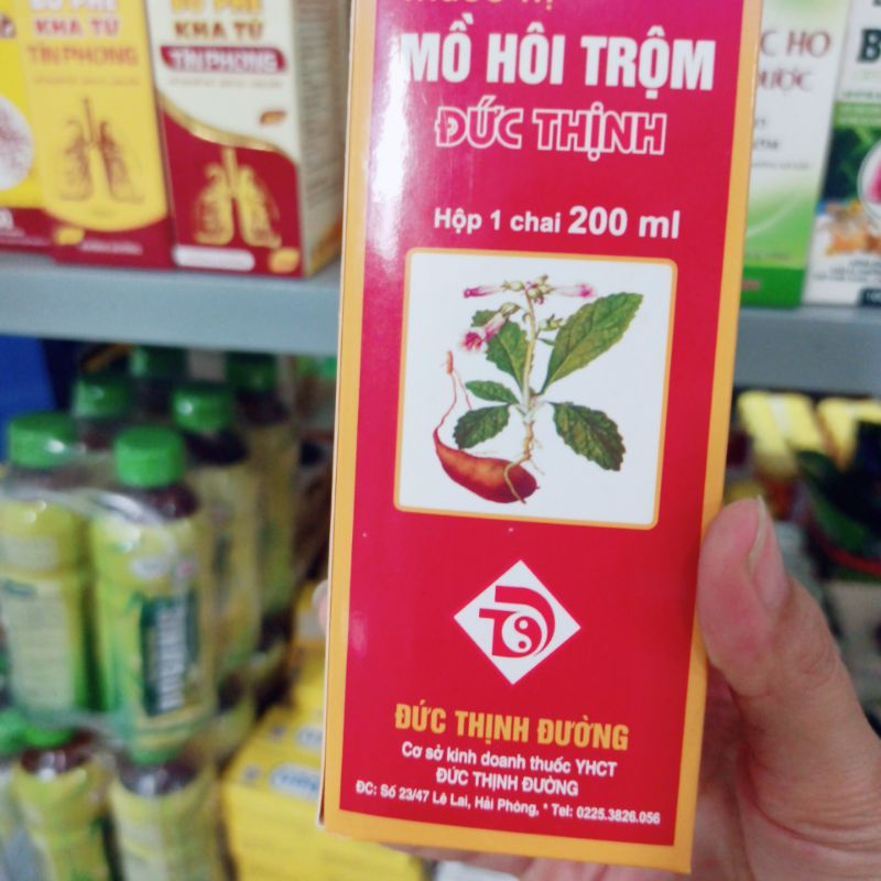 Siro MỒ HÔI TRỘM ĐỨC THỊCH 200ML