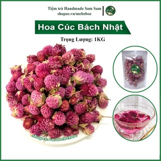 Trà hoa cúc bách nhật sấy khô 1kg giúp tăng cường thị lực, làm mắt sáng trong của tiệm trà samsam