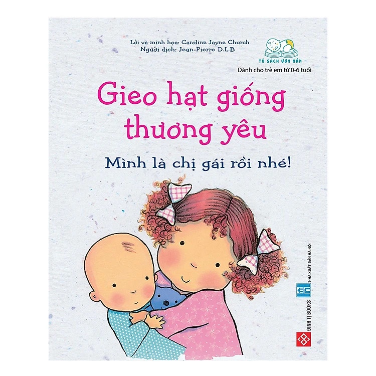 Sách - Gieo Hạt Giống Thương Yêu - Bộ 8 cuốn cho bé 0-6 tuổi