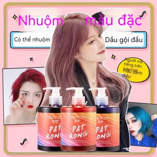 Dầu gội nhuộm tóc màu sắc đa dạng có thể nhuộm màu sắc