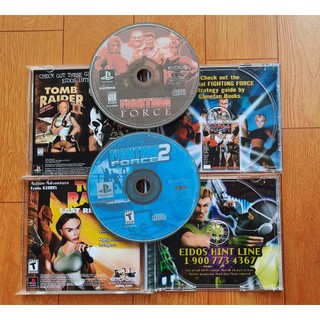 Game ps1 Fighting force 1+2 no brand