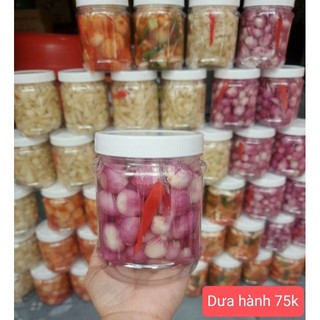 Dưa hành, dưa cũ hành tím hộp 700g làm nhà tươi ngon