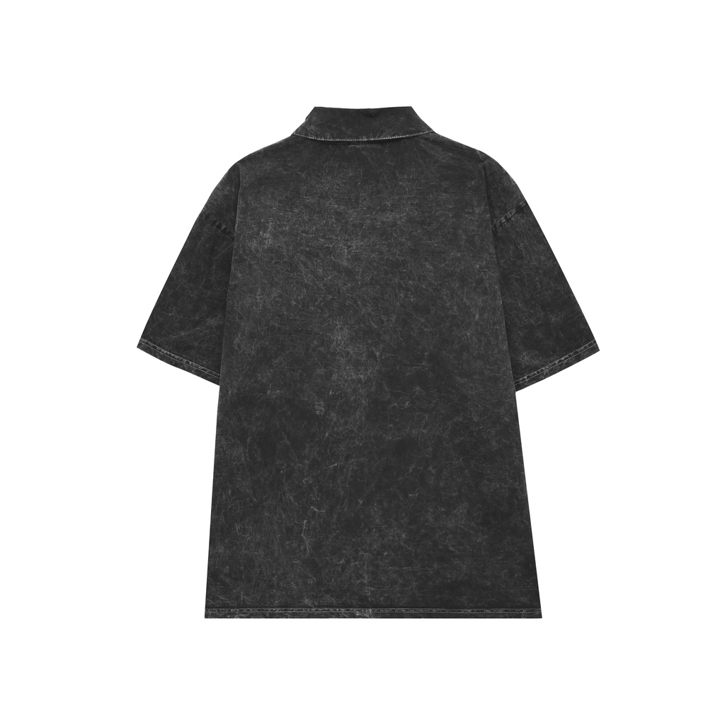 Áo Polo Wash Unisex Nam Nữ Chất Liệu 100% Thun Cotton Lạnh Mẫu U.tee Cực Cute