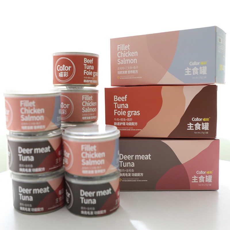 Pate cho mèo Cator Đồ ăn cho mèo tăng cân hỗ trợ tiêu hóa hấp thụ NourseVietnam