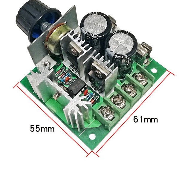 Mạch điều khiển tốc độ động cơ DC Mạch điều khiển tốc độ pwm LINH KIỆN DC12V-DC40V 400W