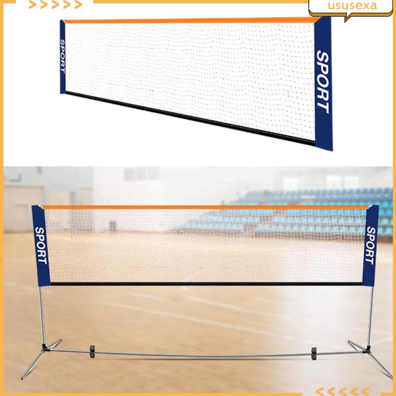 Bộ Lưới Chơi Đánh Tennis / Bóng Đá / Bóng Chày / Bóng Chuyền Bằng Nylon Nhỏ Gọn Dễ Mang Theo Cho Trẻ Em