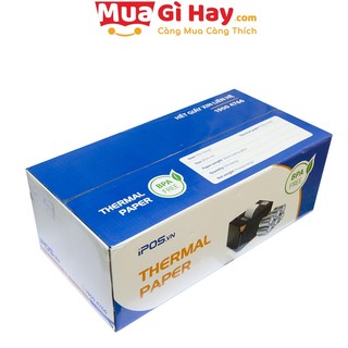 Thùng 100 cuộn giấy In Hóa Đơn Máy K58 - Loại Tốt