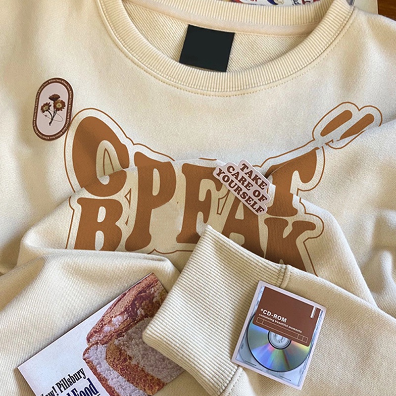 NRVP Áo Thun Nữ Dài Tay 100% Cotton Phong Cách Hàn Quốc Thời Trang Mới 2023