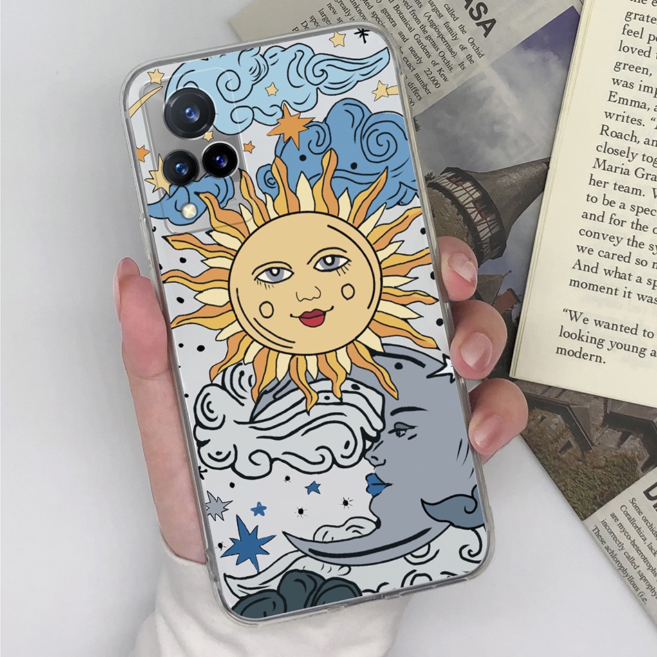 Ốp Điện Thoại Silicon Mềm Trong Suốt Cho Vivo V21 V21 Vivo V2050 VivoV21 4G 5G VivoV 21