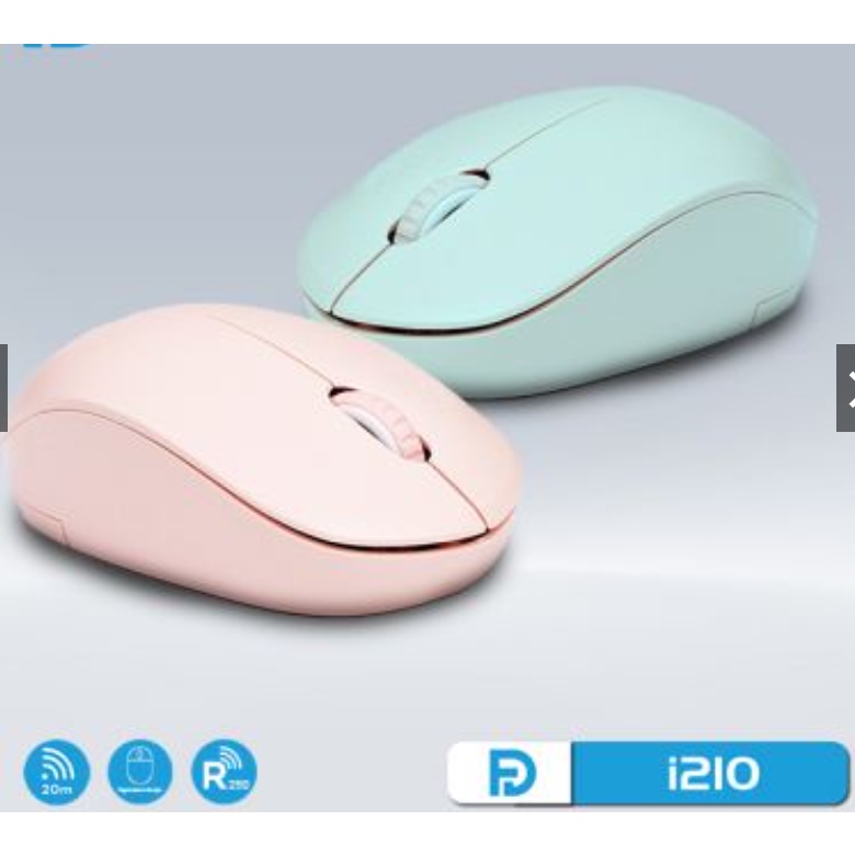 Chuột Ko Dây FD I210 chính hãng - Nhỏ gọn tiện lợi (ĐEN ,TRẮNG, HỒNG) MÀU NGẪU NHIÊN