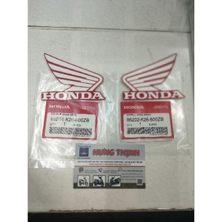Tem cánh chim Honda màu đỏ