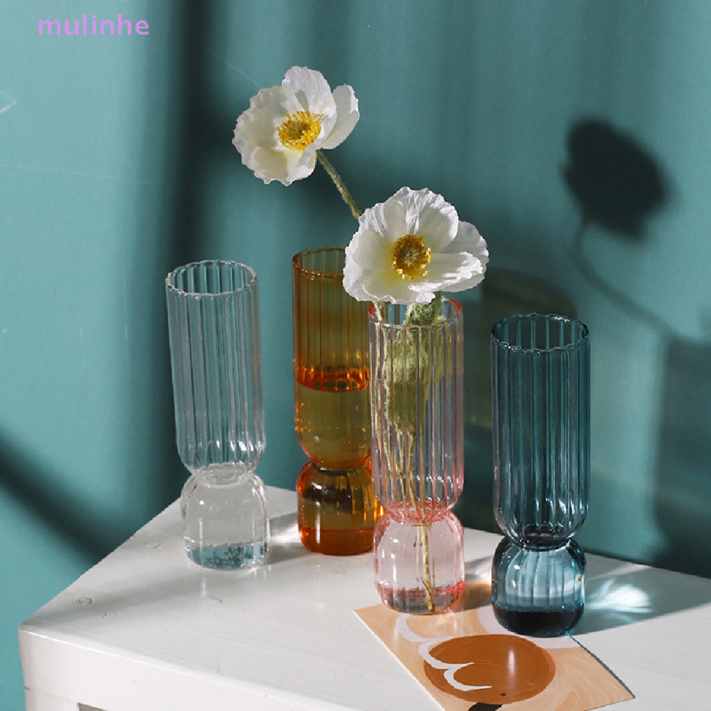 Bình Hoa Thủy Tinh Nhỏ Phong Cách Bắc Âu Hiện Đại Dùng Để Trang Trí Nhà