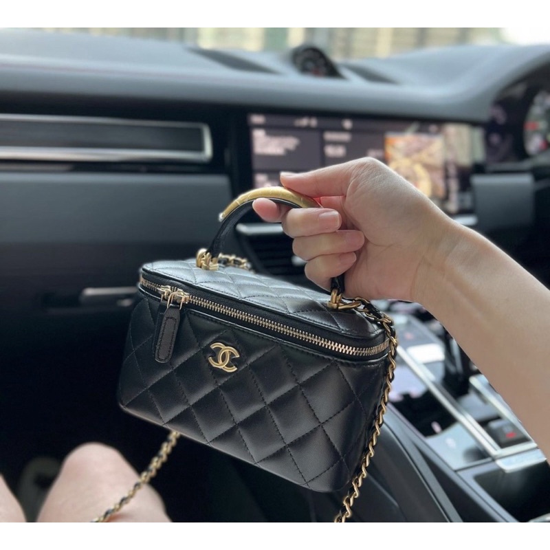 Túi CHA N EL vanity  quai kiềng fullbox