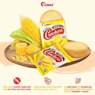 BÁNH QUY GIÒN VỊ BẮP CRACKER LIBRA 150GR