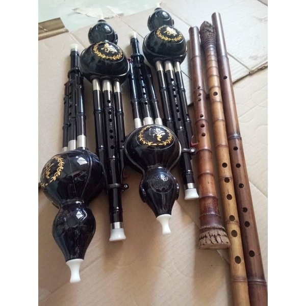 Sáo Bầu Ngọc Màu Đen