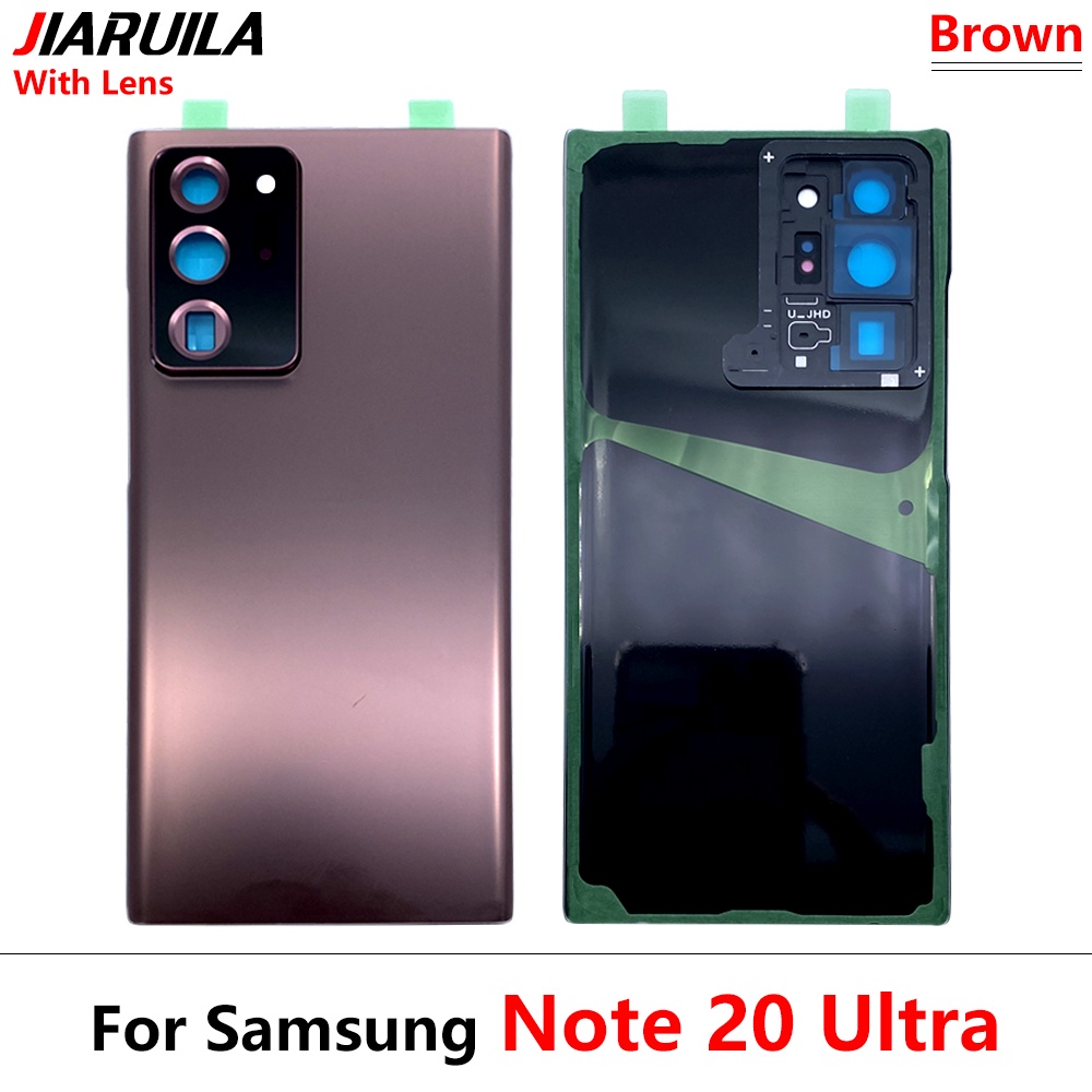 Mới Nắp Đậy Pin Thay Thế Cho Camera Sau Điện Thoại Samsung Galaxy Note 20 S20 Ultra