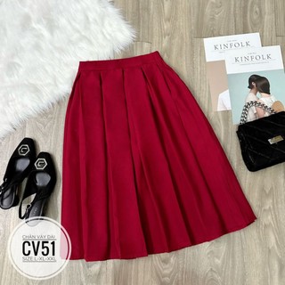 Chân Váy Xếp Ly Big Size (55kg đến 100kg)