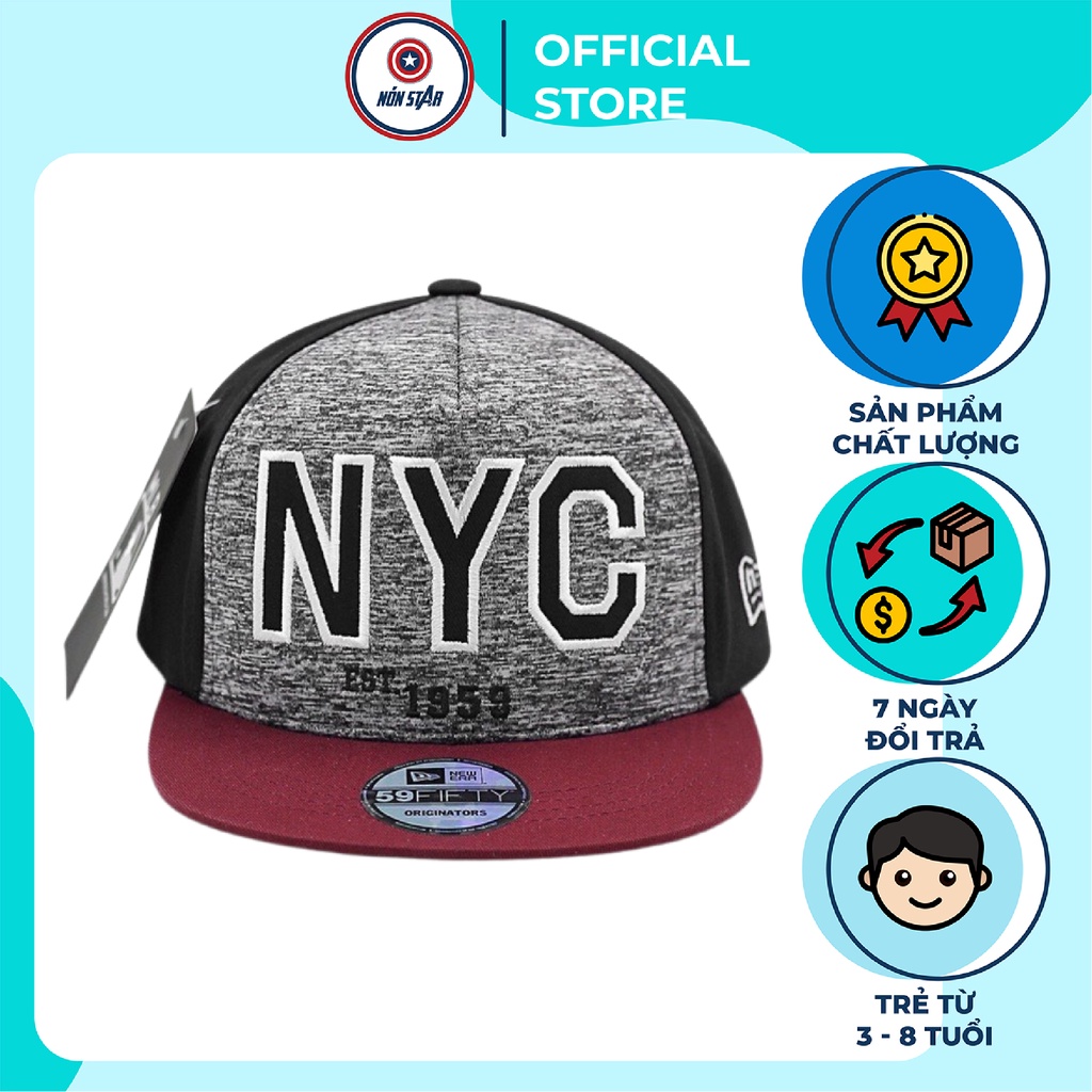 Nón trẻ em Chữ NYC - Nón Star