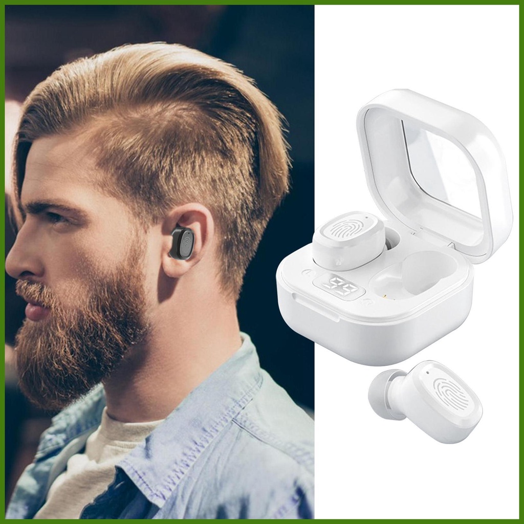 Tai nghe không dây màn hình led tai nghe không dây có màn hình led thời gian chơi công nghệ không dây 5.3 và rdavn