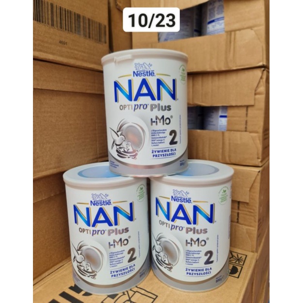 Sữa nan optipro plus CHÂU ÂU  số 1 2 3 800g hàng bao check