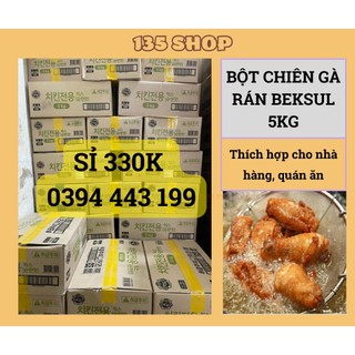Bột chiên gà rán kfc 5 kg cho nhà hàng/ quán ăn hàn quốc beksul cj - gói bột chiên giòn tiện lợi