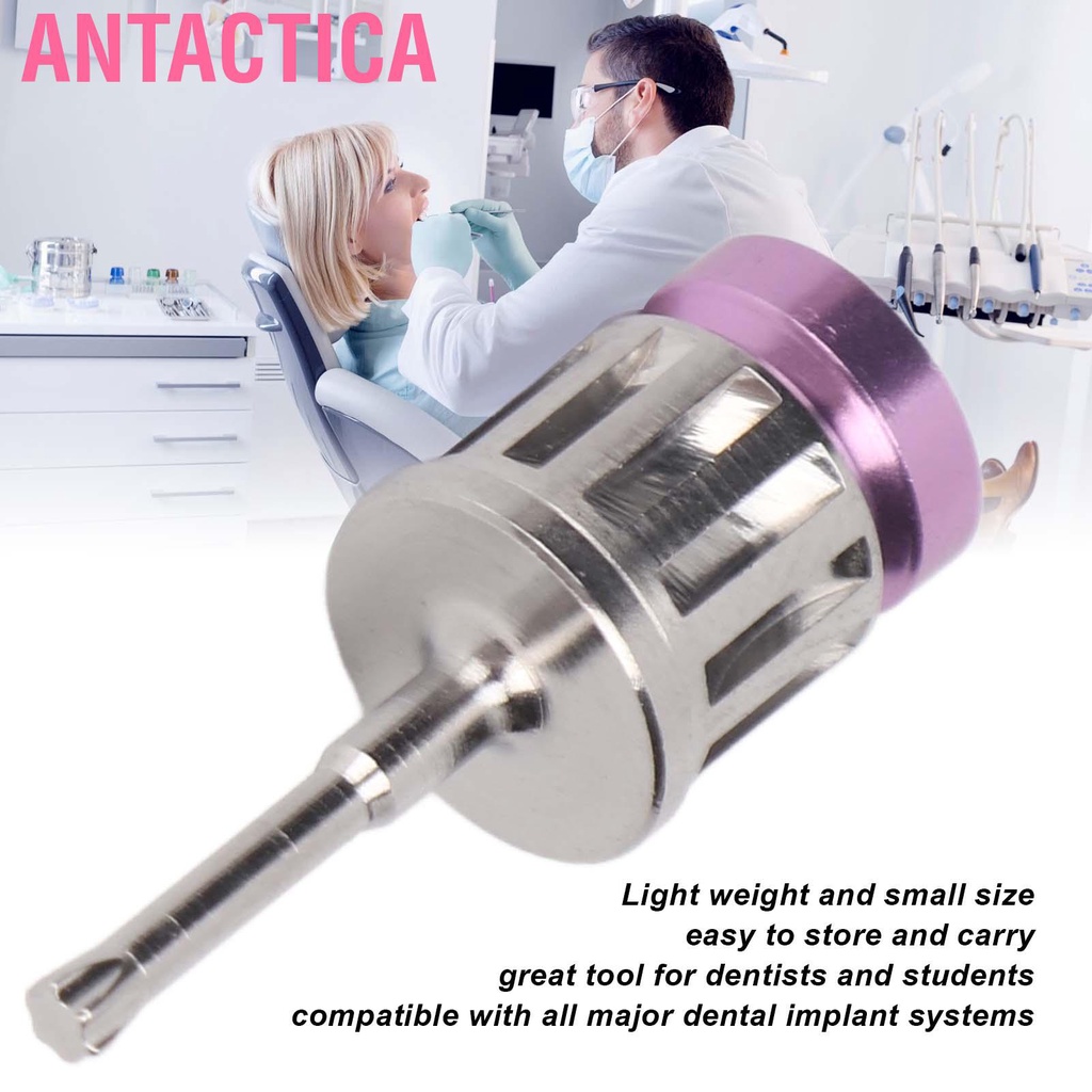Antactica Dental Implant Screw Driver Stainless Steel Heat Resistant Portable Tool for Dentist