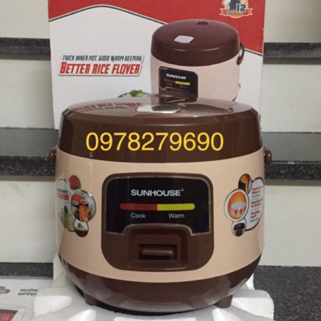 [Linh kiện chính hãng] Ruột nồi cơm điện Sunhouse SHD8208C - 1 lít