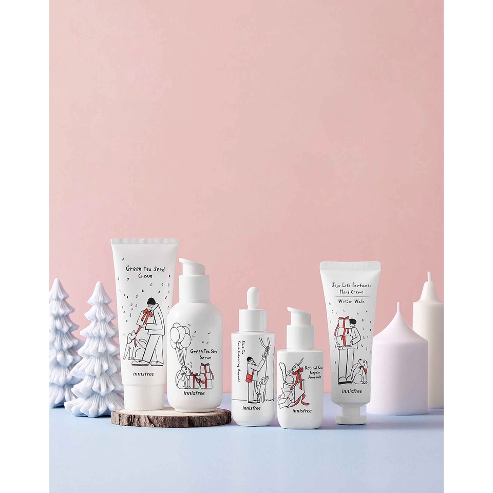 INNISFREE ⭐Giảm Giá!⭐ Bộ Kem Dưỡng Da Tay Phiên Bản Ngày Lễ Xanh / jeju life