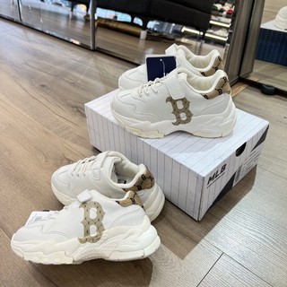 [CHÍNH HÃNG] Giày Sneaker TRẺ EM - MLB KID MONOGRAM màu Be Nâu - Code: 7ASHCM11N