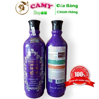Hấp phục hồi keratin complex nano tím thủy phân 1000ml hàng chuẩn hãng camy shop68