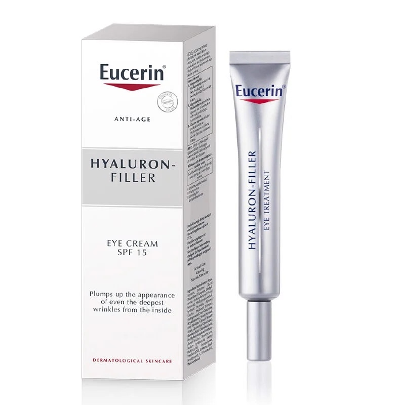 Eucerin Kem Ngăn Ngừa Lão Hóa Cho Vùng Mắt Hyaluron Filler 15ml
