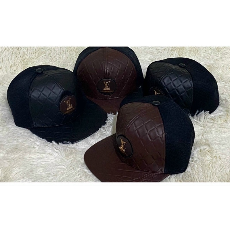 Mũ lưỡi trai da hip hop cho nam