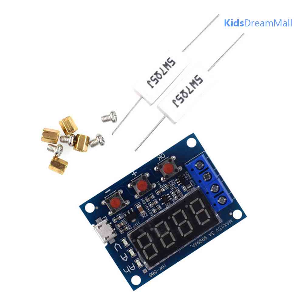 Mới Mô Đun Kiểm Tra Dung Lượng Pin HW-586 18650