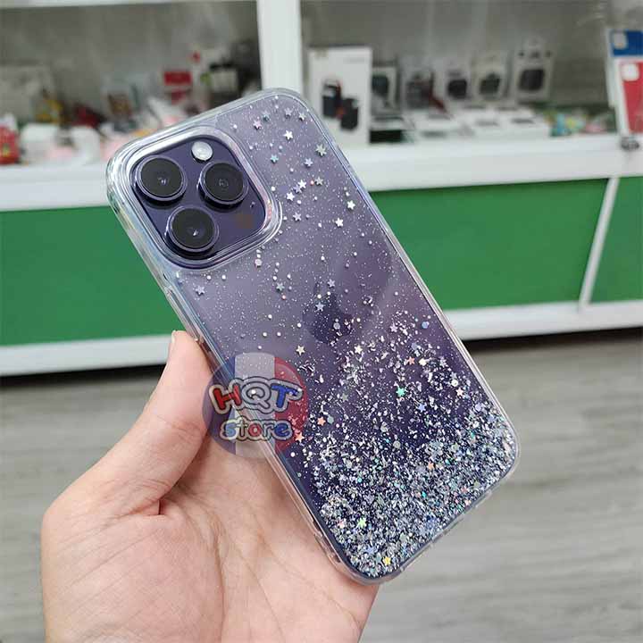 Ốp lưng kim tuyến 3D SwitchEasy Starfield cho IP 14 Pro Max / 14 Pro
