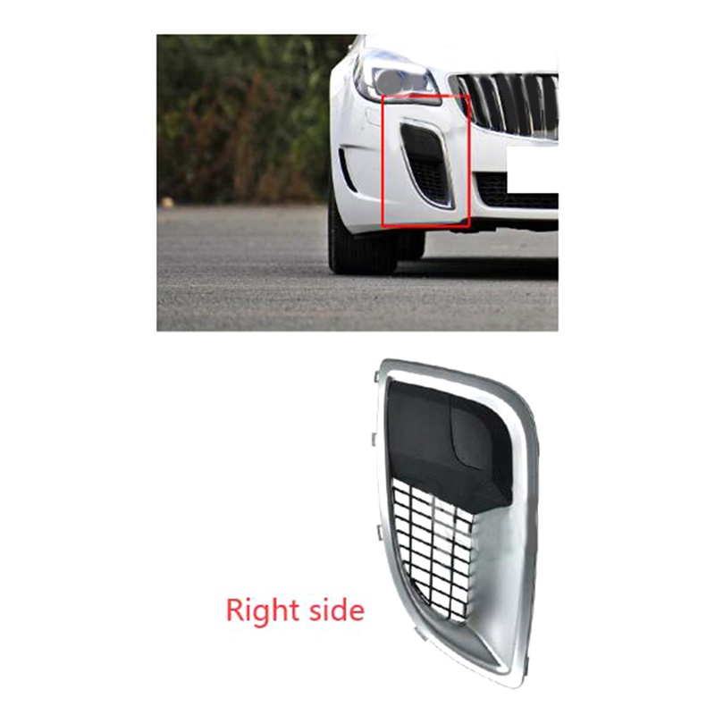 1 Vỏ Bọc Đèn Sương Mù Phía Trước Bên Phải Bằng Nhựa Cho Buick Regal GS 2012-2017