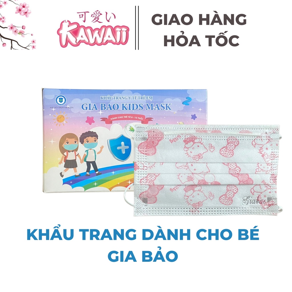 Khẩu Trang Trẻ Em Gia Bảo Kid