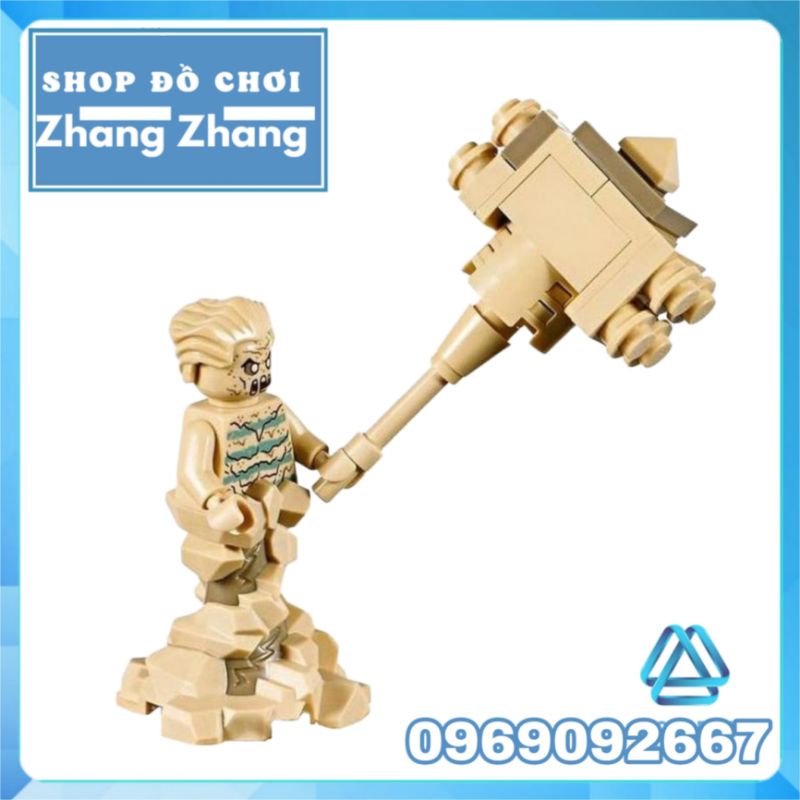 Đồ chơi Xếp hình Người cát Sand Man người nhện Spider Man homecoming Marvel Minifigures Xinh XH1125