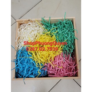 100gr Giấy rơm lót hộp quà, hộp quà Tết