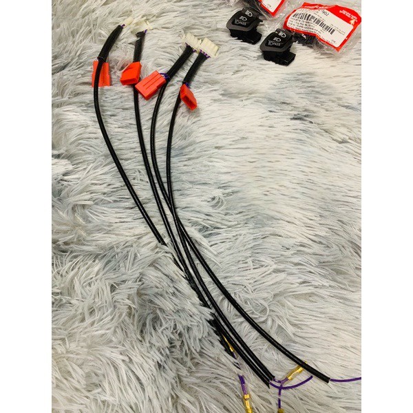 NÚT Passing dùng nút SH màu đỏ xịn dùng cho nhiều dòng xe phổ thông cho HONDA như Wave, Vision