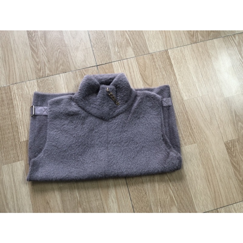 (HÀNG SẴN) Áo Khoác Ghi Lê Giả Lông Chồn cho Mẹ Sang Trọng AD32 - Hàng Quảng Châu Cao Cấp