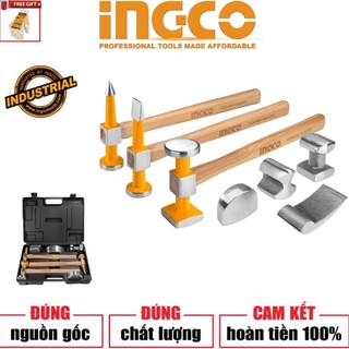 Đồ nghề ingco bộ 7 món đe và búa làm đồng hiệu hbafh0711