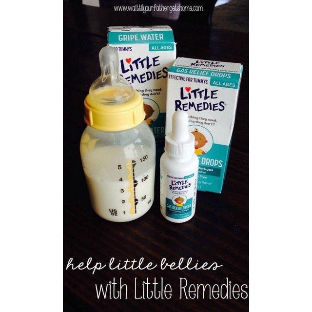 Siro/nhỏ giot tiêu ga, giảm đầy chơi Little Remedies 118ml/15ml cho bé