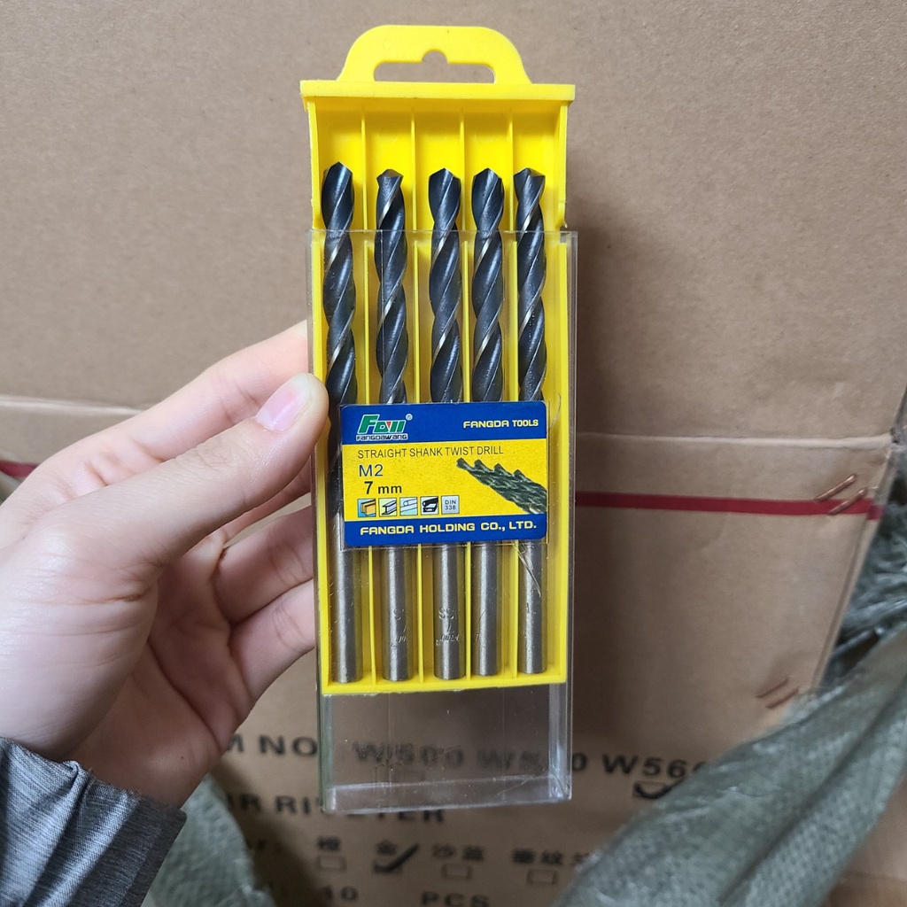 MŨI KHOAN INOX , sắt , thép  FAVI 7ly