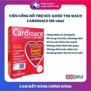 CARDIOACE ORIGINAL (Hàng nhập khẩu) - Viên uống hỗ trợ sức khỏe tim mạch.