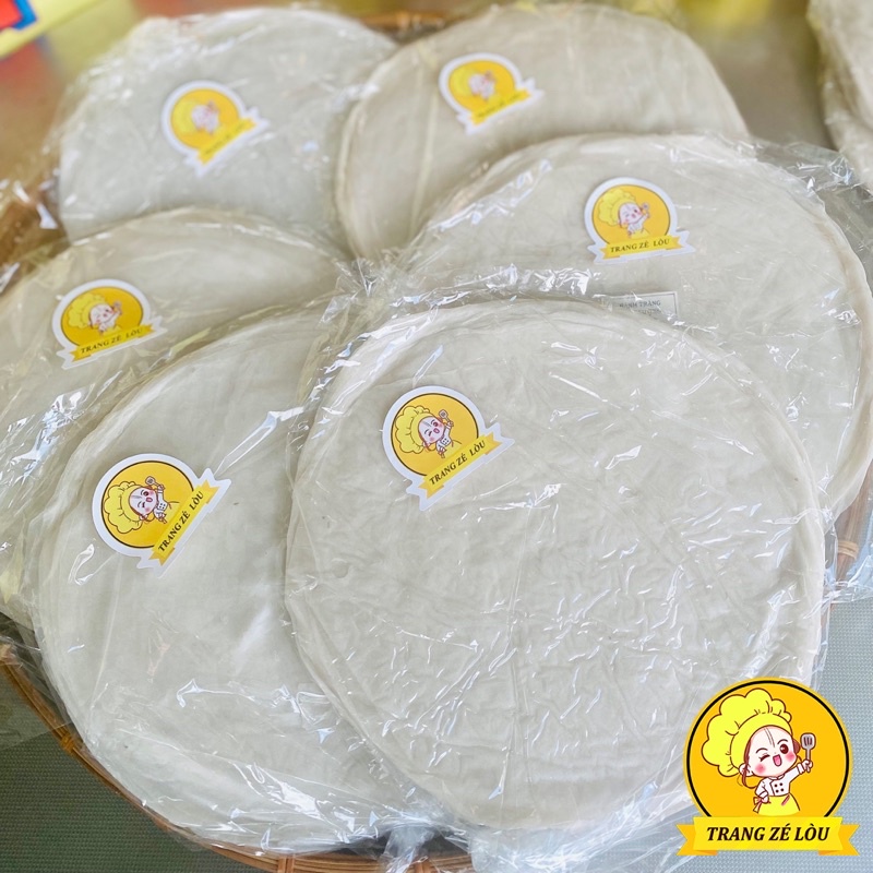 Bánh Tráng Phơi Sương Tròn Mỏng Dẻo🥞Thơm Ngọt Vị Bột Gạo🥞Ăn Vặt Trang Zé Lòu