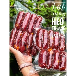 Lạp xưởng tươi trứng muối. 500g