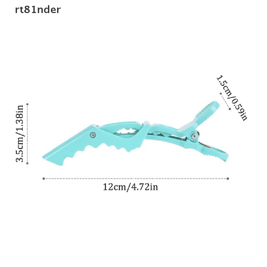 Set 6 Kẹp Tóc Cá Sấu Chuyên Dụng Cho Salon