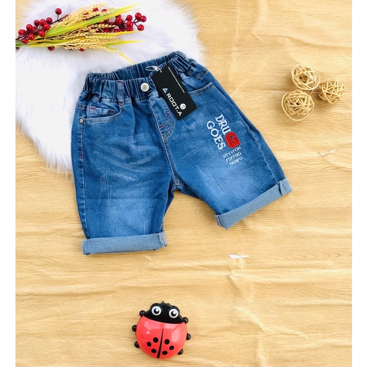 🚑 Quần jean co giãn bé trai từ  27-45kg