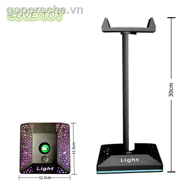 Giá Đỡ Tai Nghe Jack Cắm 3.5mm Có Đèn Led Dành Cho Game Thủ